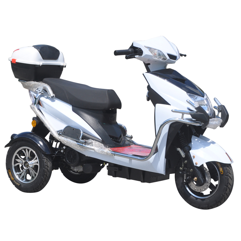 鈴本油電混合電動車倒三輪電動車汽油電兩用電動摩托車增程電瓶車