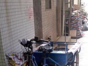 圖 二手電動(dòng)三輪車小吃車 餐具用品等一并轉(zhuǎn)讓 廣州自行車 電動(dòng)車